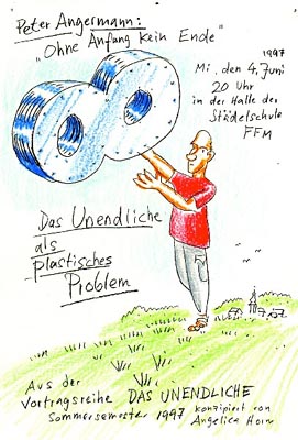 Flyer zum Vortrag von Peter Angermann