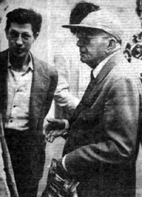 Rudolf Kaehr (left) and Gotthard Günther
